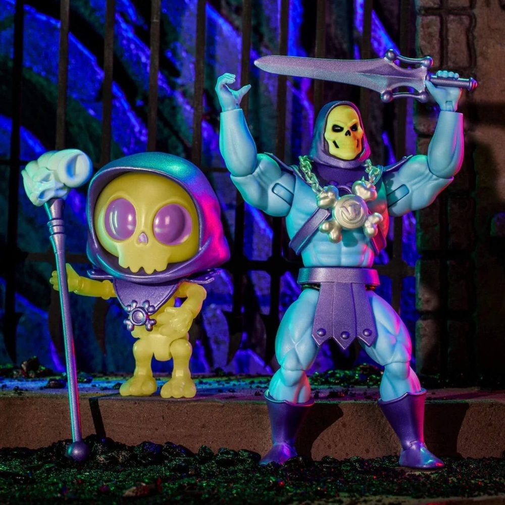 MOTU Skeletor x VeeFriends Skilled Skeleton 2-Pack, Masters of the Universe